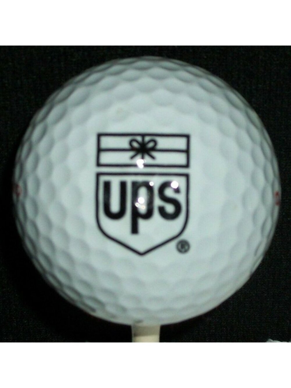 UPS Logo Golf Ball Top-Flite XL 2000 Collectible White Novelty Item